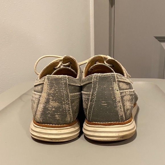 Cole Haan LunarGrand Wingtip Oxford Sneakers Gray Canvas Men’s 11 main image 7
